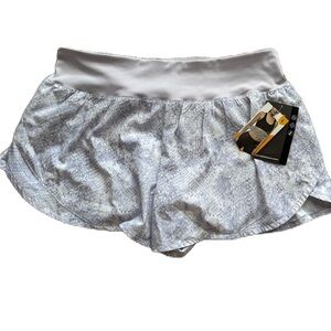 Avia Women's Athletic Running Shorts Size Large Purple Built In Briefs NWT